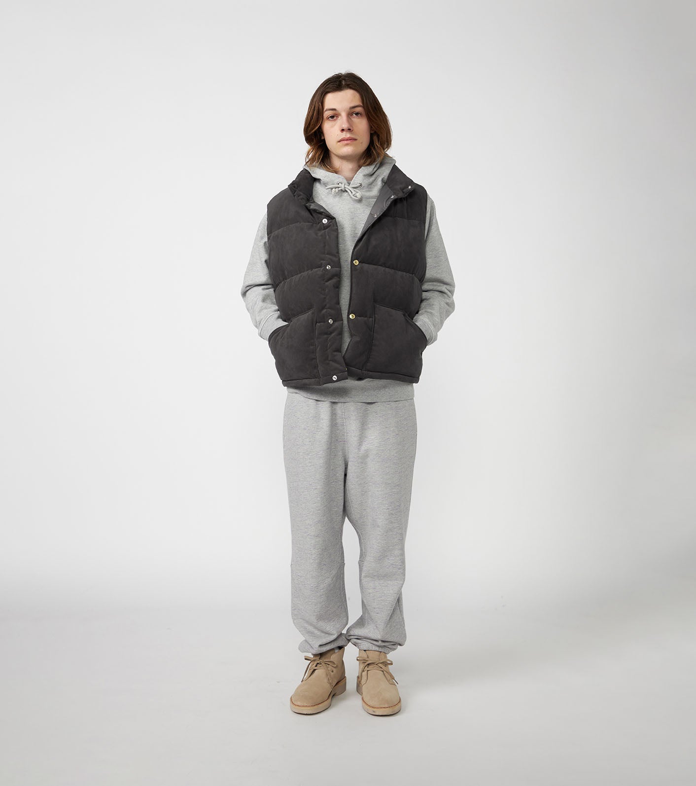 THE NORTH FACE PURPLE LABEL Synthetic Leather Field Sierra Vest