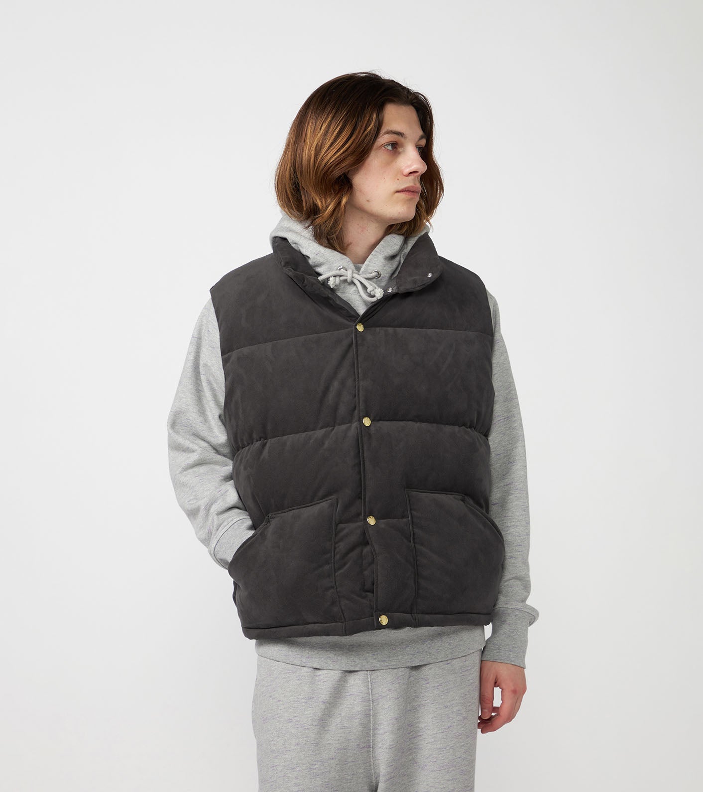 THE NORTH FACE PURPLE LABEL Synthetic Leather Field Sierra Vest