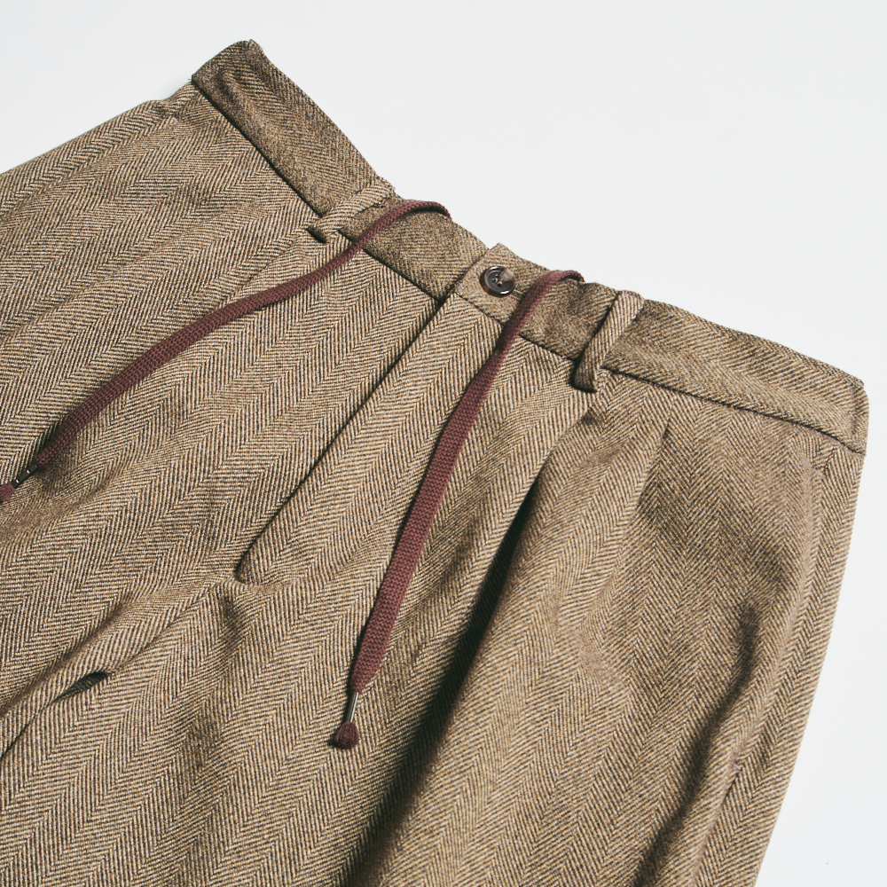 is-ness TECH TWEED PANTS