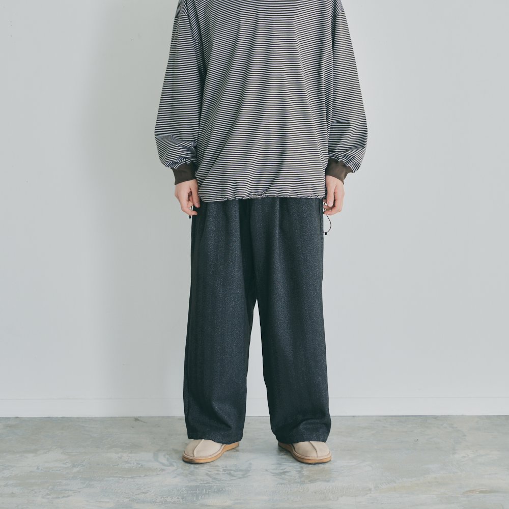 is-ness TECH TWEED PANTS