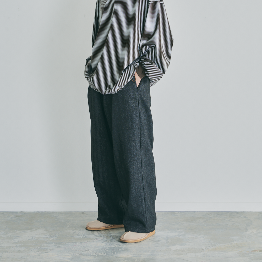 is-ness TECH TWEED PANTS