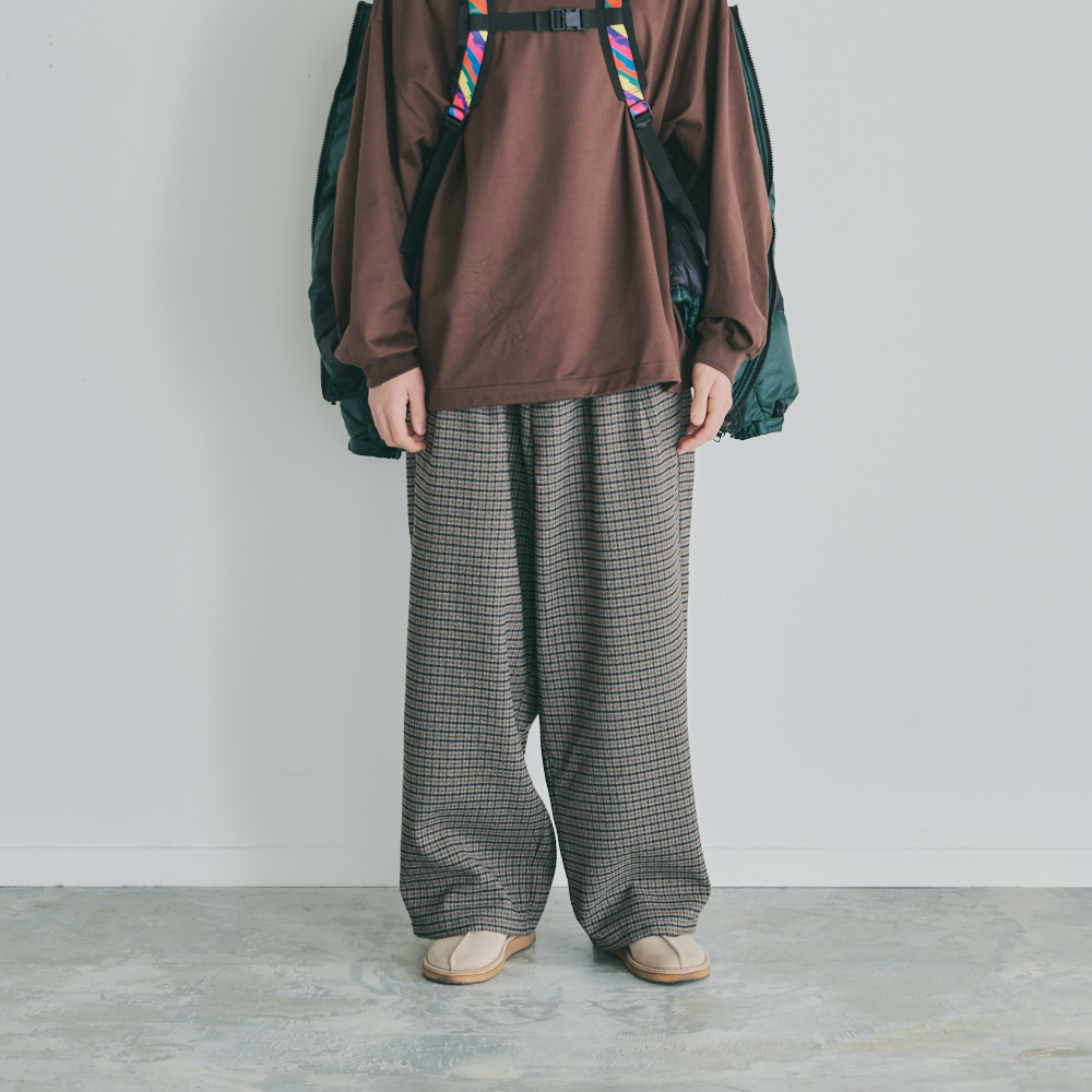 is-ness TECH TWEED PANTS