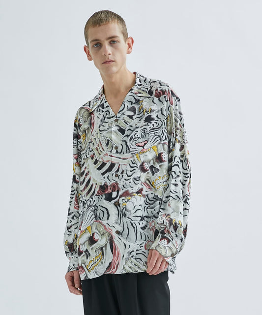 WACKO MARIA TIM LEHI / HAWAIIAN SHIRT L/S ( TYPE-2 )
