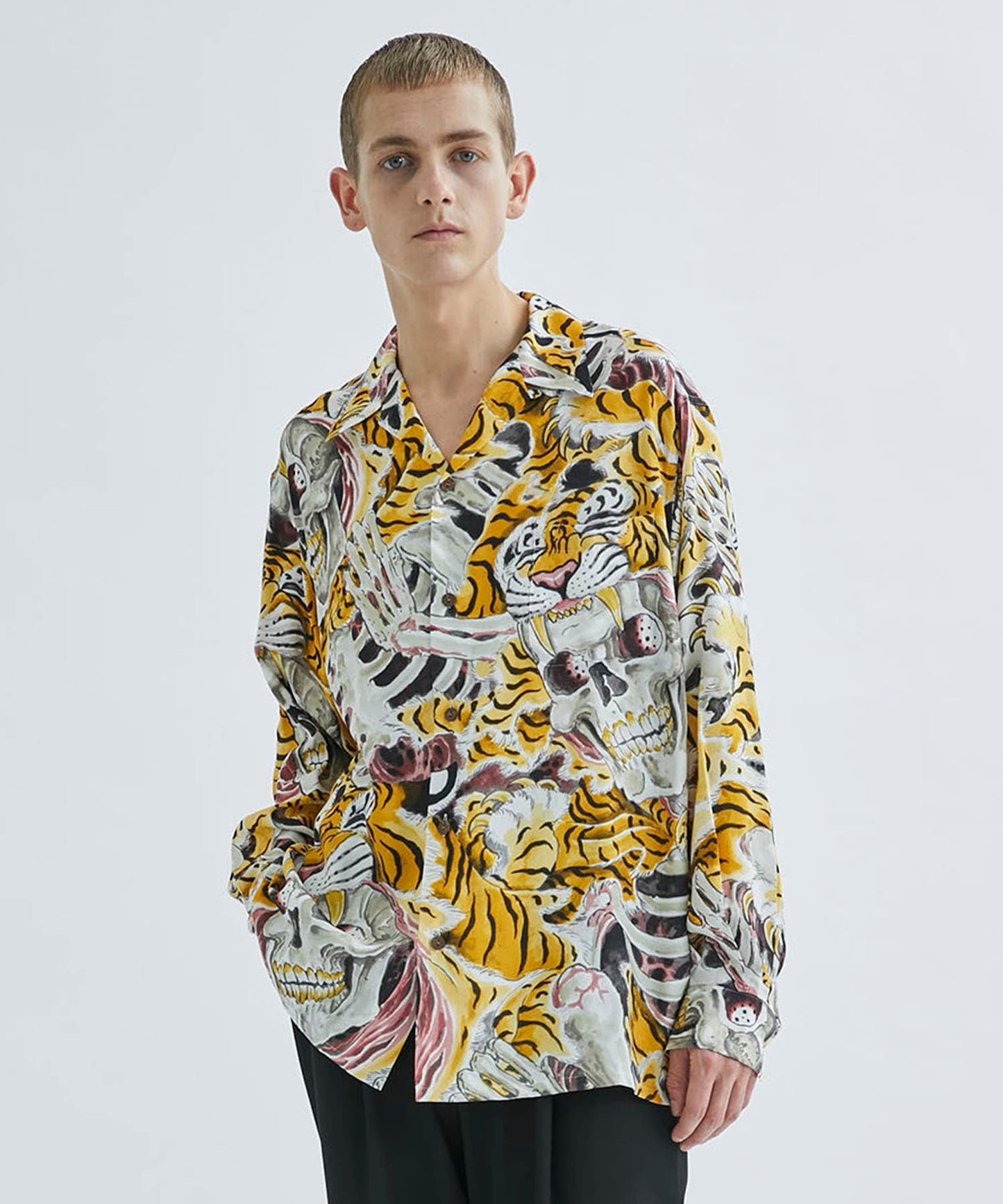 WACKO MARIA TIM LEHI / HAWAIIAN SHIRT L/S ( TYPE-2 )