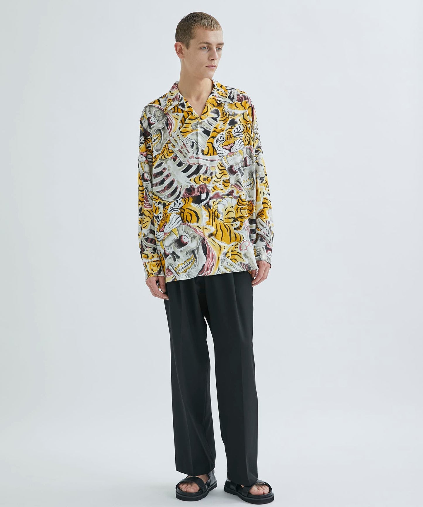 WACKO MARIA TIM LEHI / HAWAIIAN SHIRT L/S ( TYPE-2 )