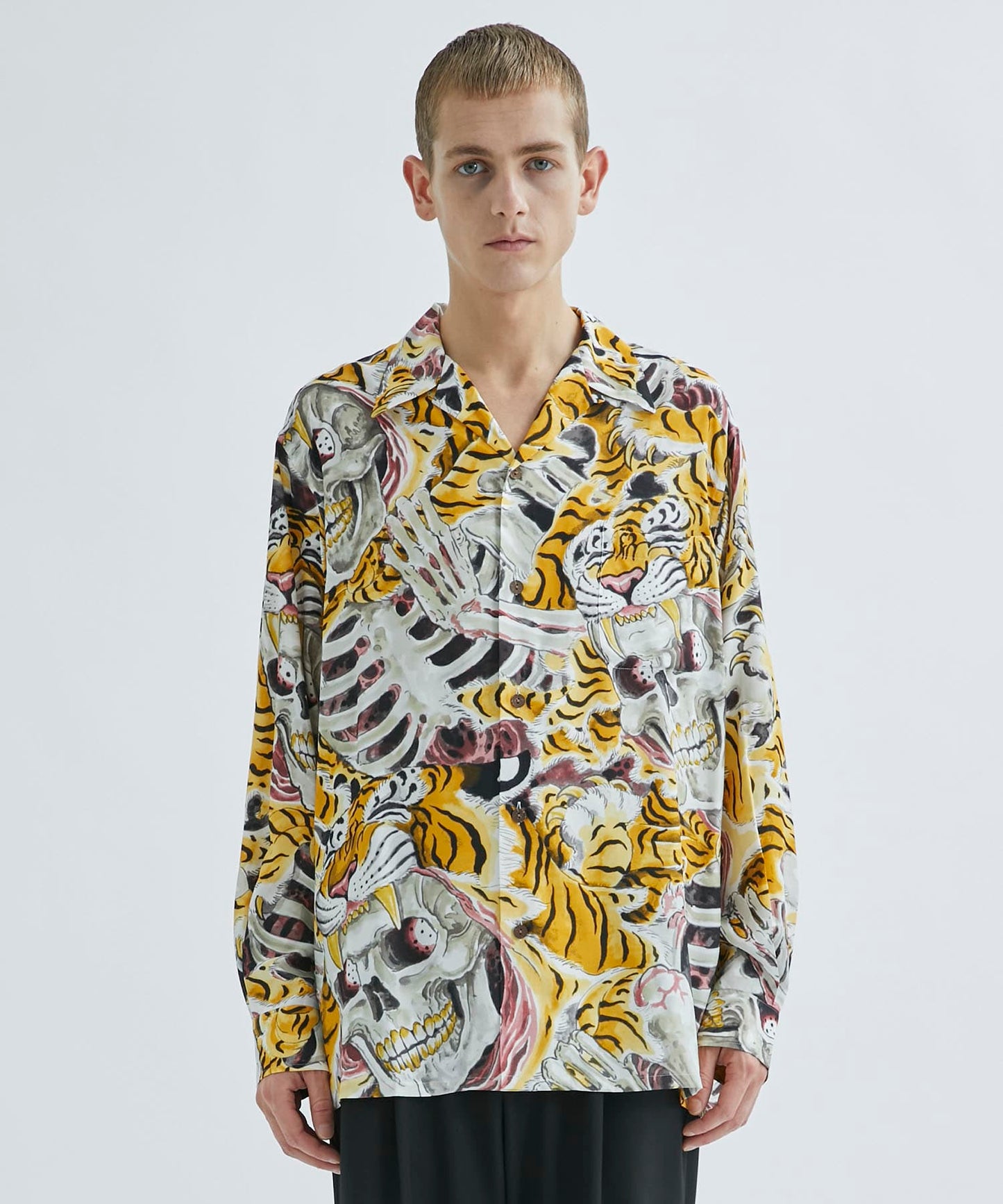 WACKO MARIA TIM LEHI / HAWAIIAN SHIRT L/S ( TYPE-2 )