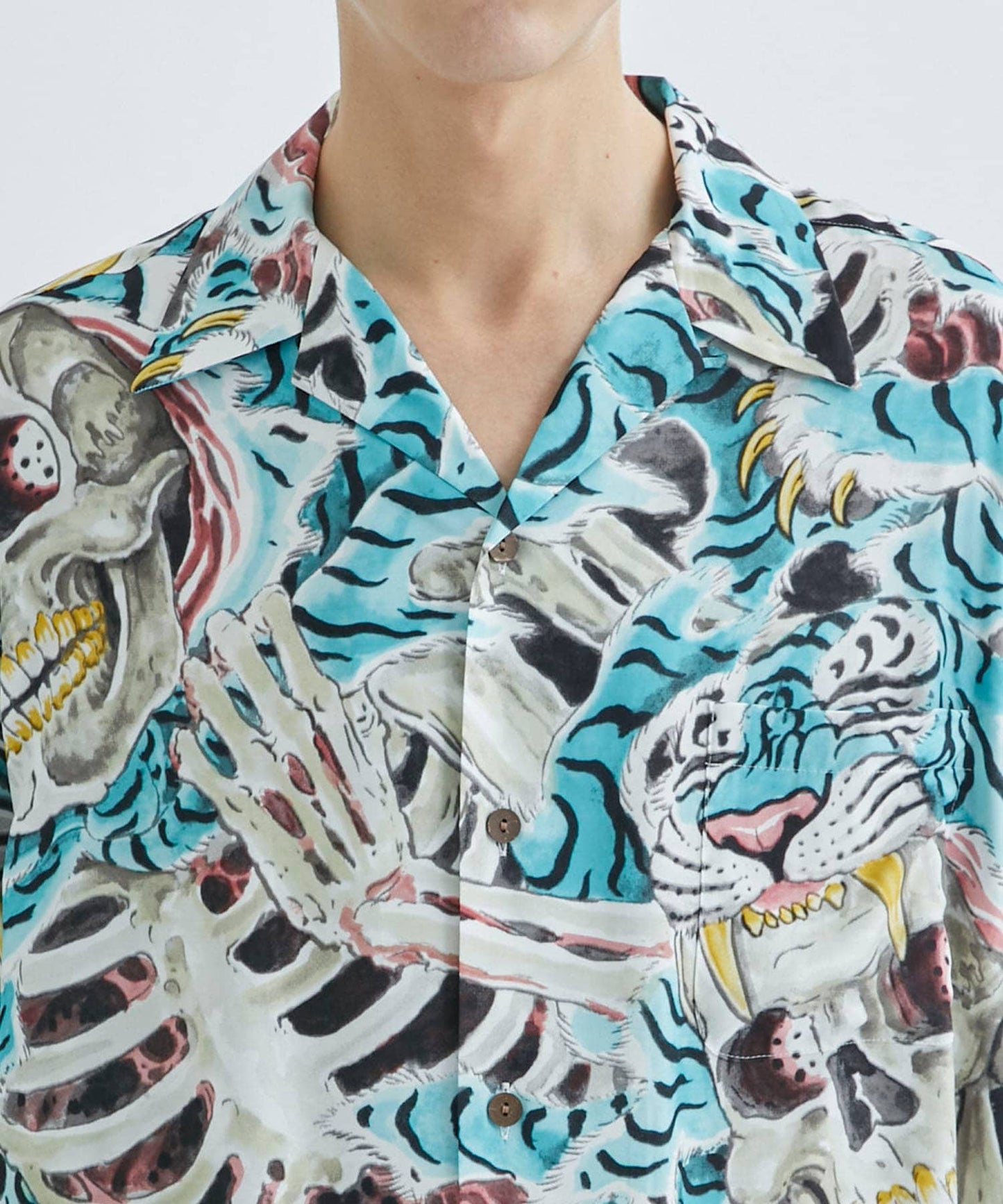 WACKO MARIA TIM LEHI / HAWAIIAN SHIRT L/S ( TYPE-2 )