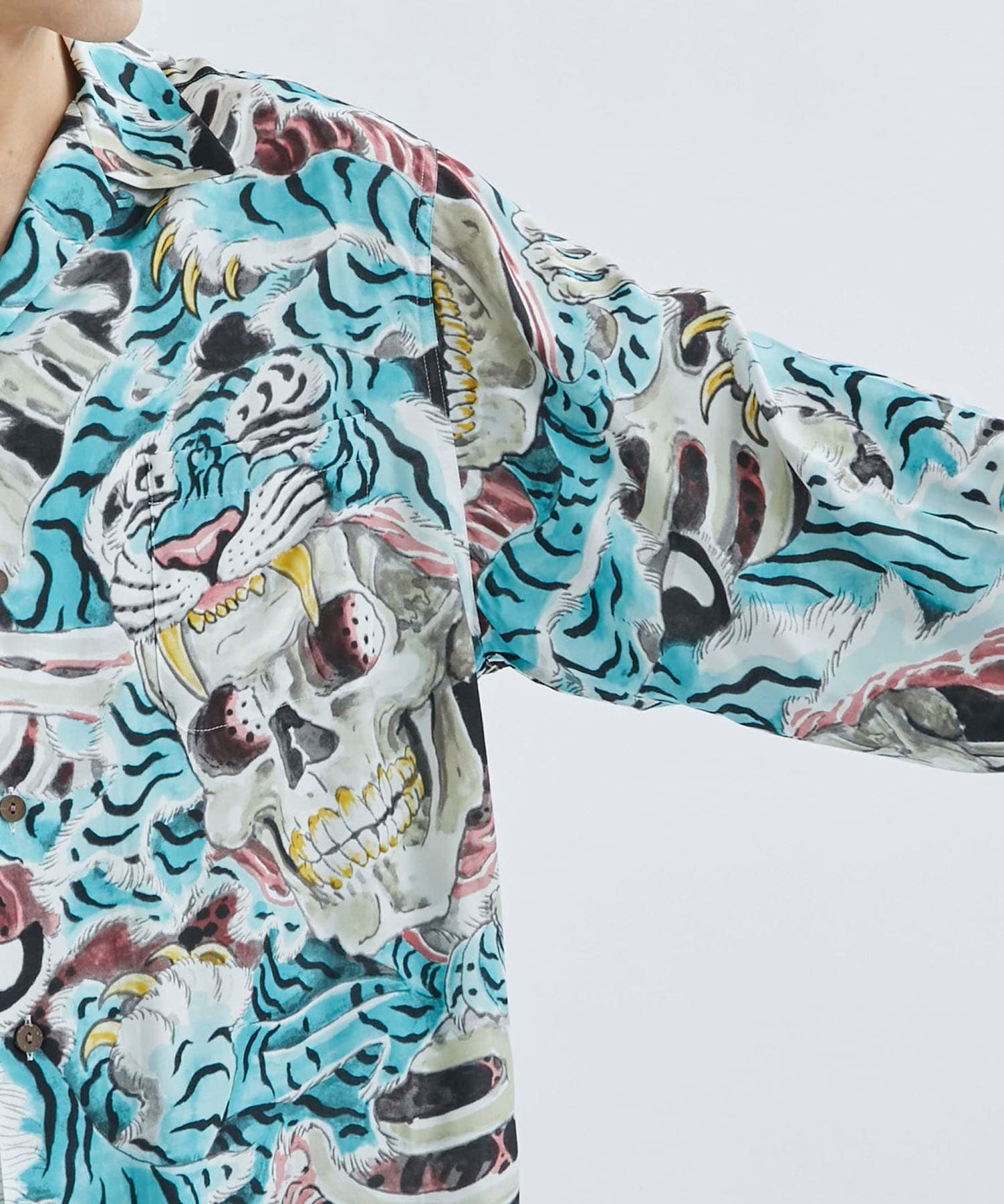 WACKO MARIA TIM LEHI / HAWAIIAN SHIRT L/S ( TYPE-2 )