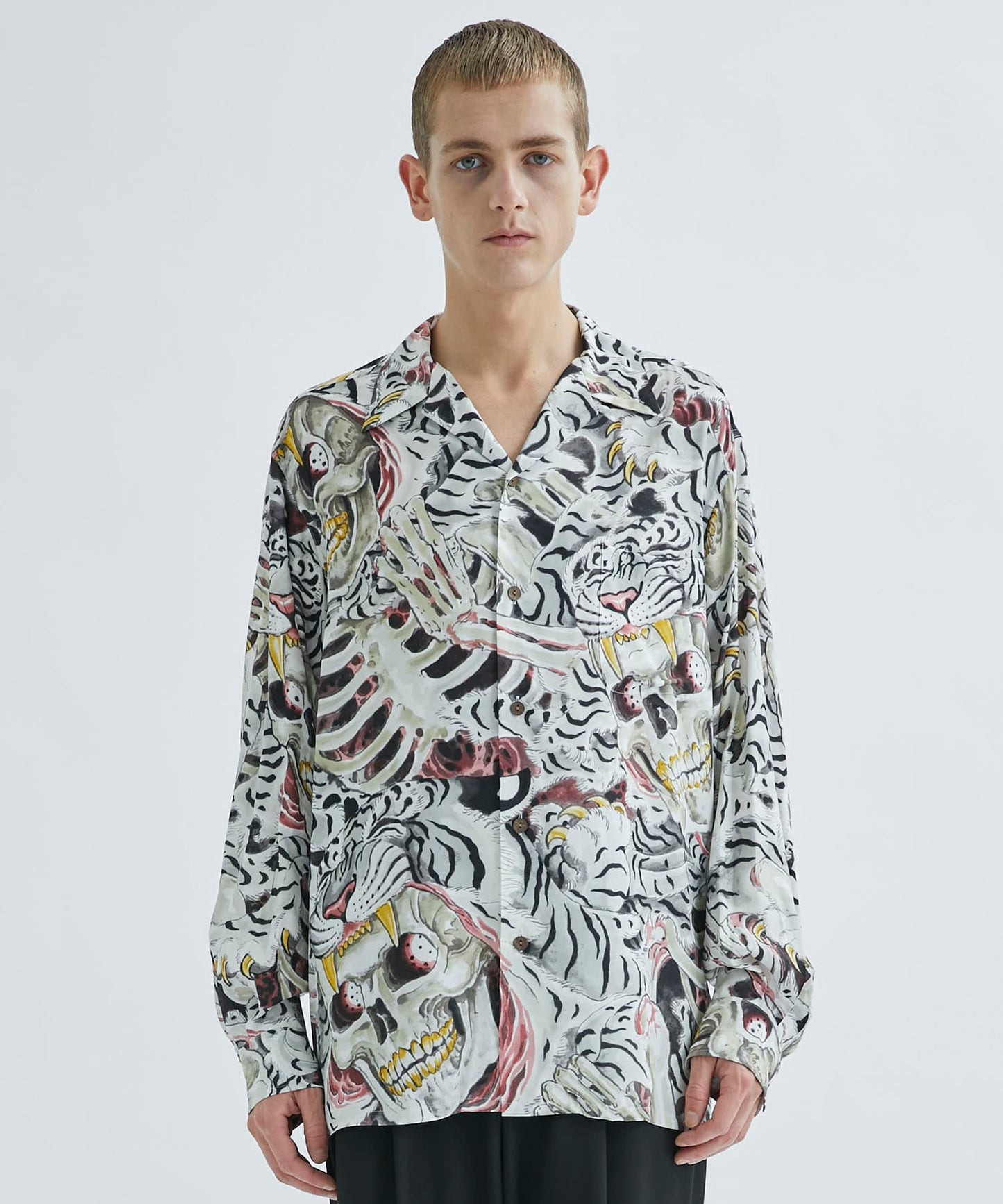 WACKO MARIA TIM LEHI / HAWAIIAN SHIRT L/S ( TYPE-2 )