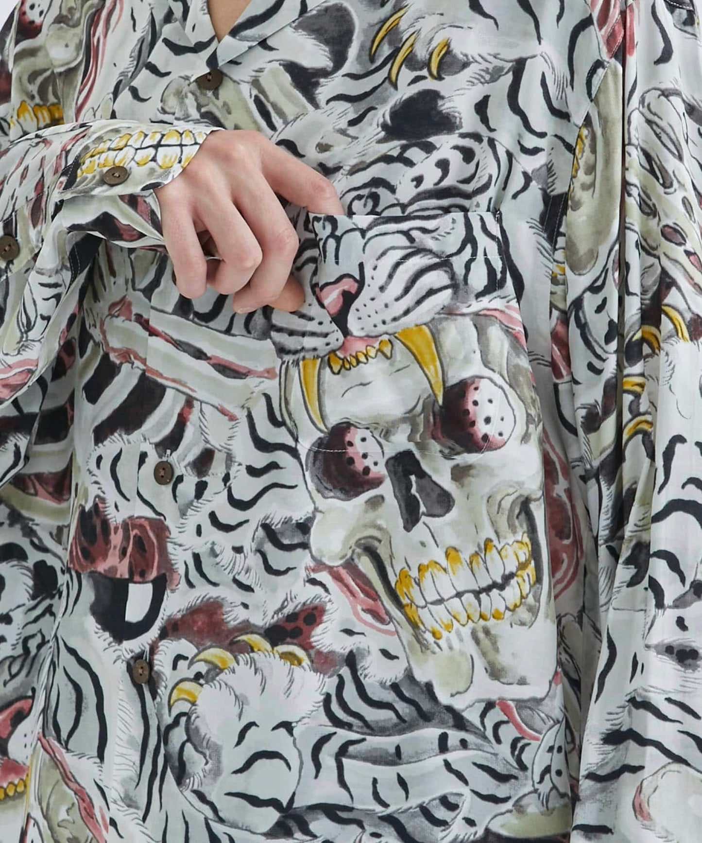 WACKO MARIA TIM LEHI / HAWAIIAN SHIRT L/S ( TYPE-2 )