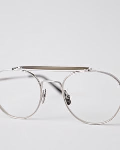 YELLOWS PLUS TRAVIS EYEWEAR Matte Gray/Silver