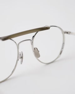 YELLOWS PLUS TRAVIS EYEWEAR Matte Gray/Silver