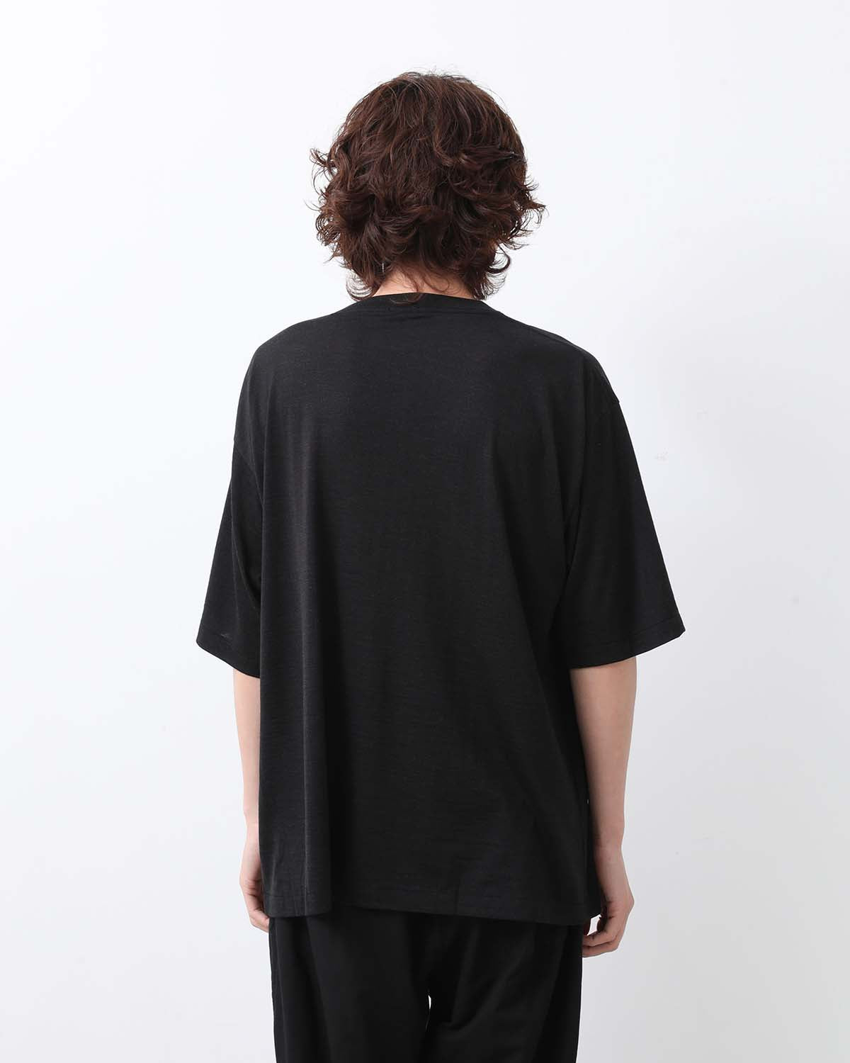COMOLI Summer Wool Short Sleeve T-shirt