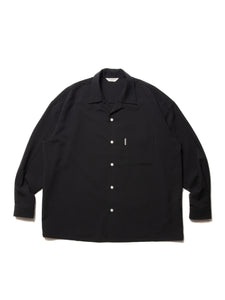 COOTIE PRODUCTIONS T/W SUCKER OPEN COLLAR L/S SHIRT