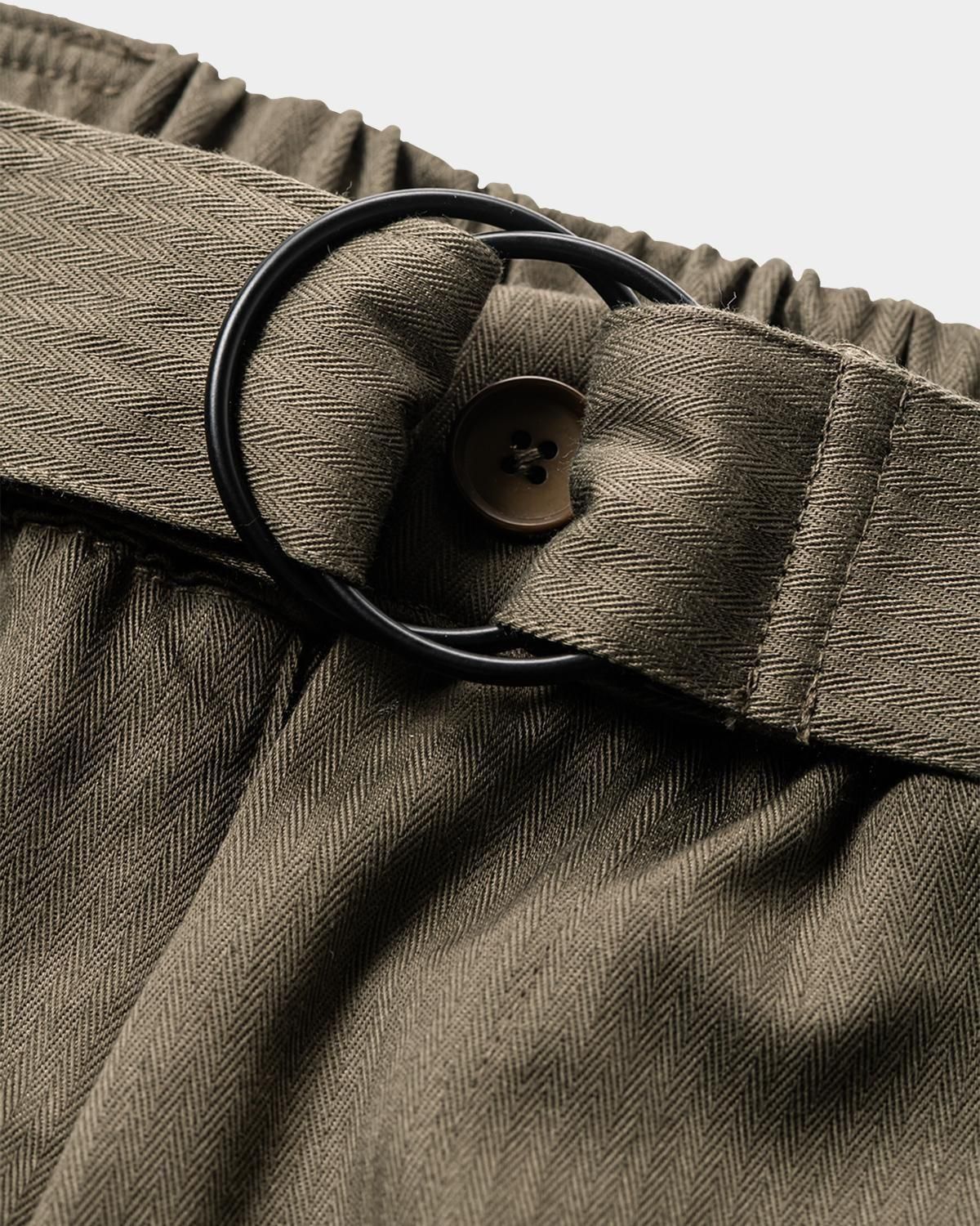 TIGHTBOOTH HERRINGBONE BALLOON PANTS