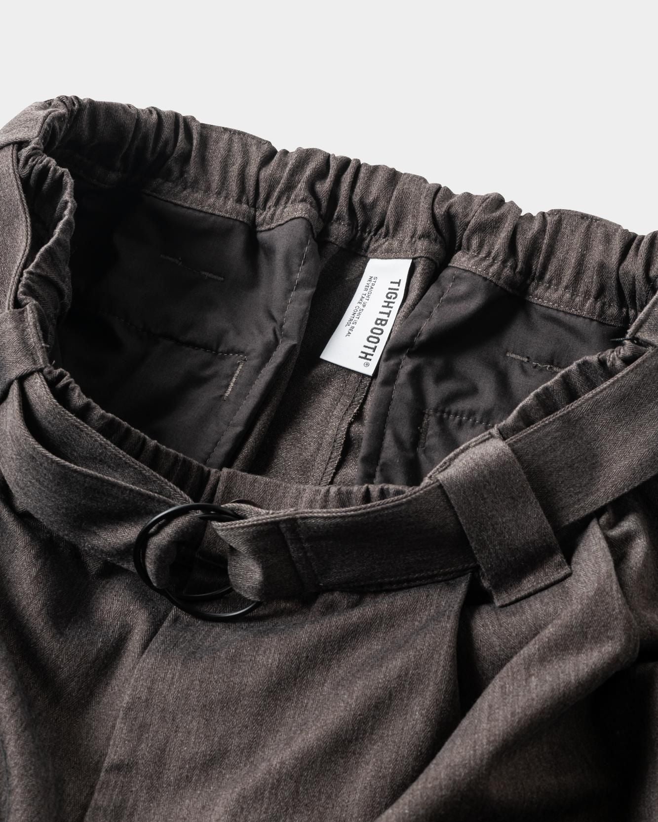 TIGHTBOOTH HERRINGBONE BALLOON PANTS