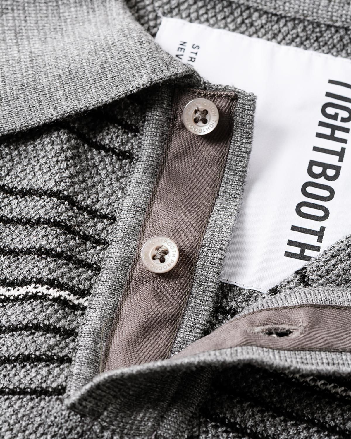 TIGHTBOOTH BOARDER KNIT POLO SHIRT