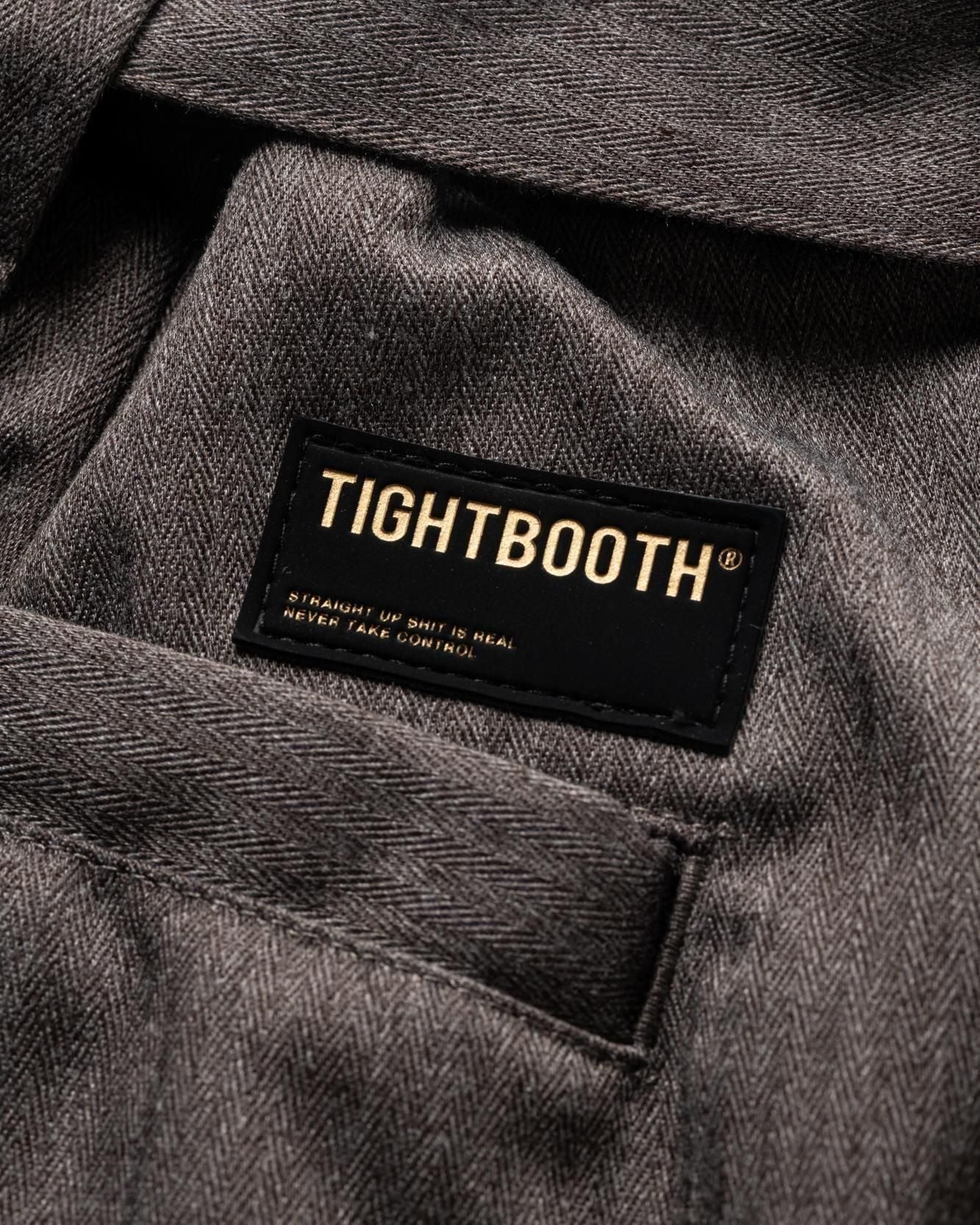 TIGHTBOOTH HERRINGBONE BALLOON PANTS
