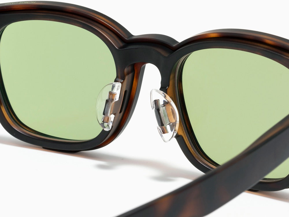 JINS × Snow Peak JINS Switch Flip Up ï¼?60° Wellington Sunglasses Brown