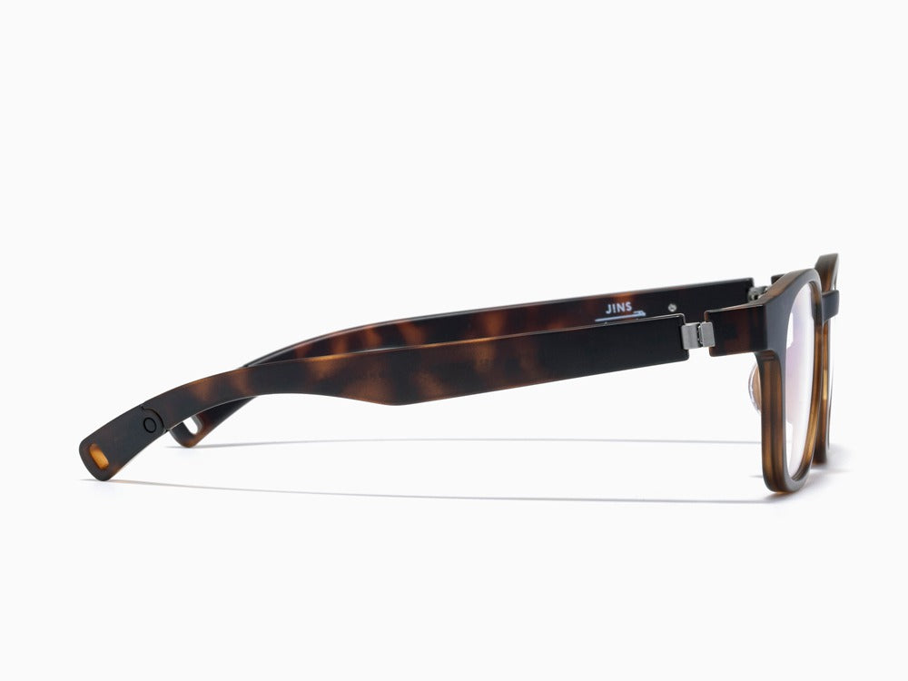 JINS × Snow Peak JINS Switch Flip Up ï¼?60° Wellington Sunglasses Brown