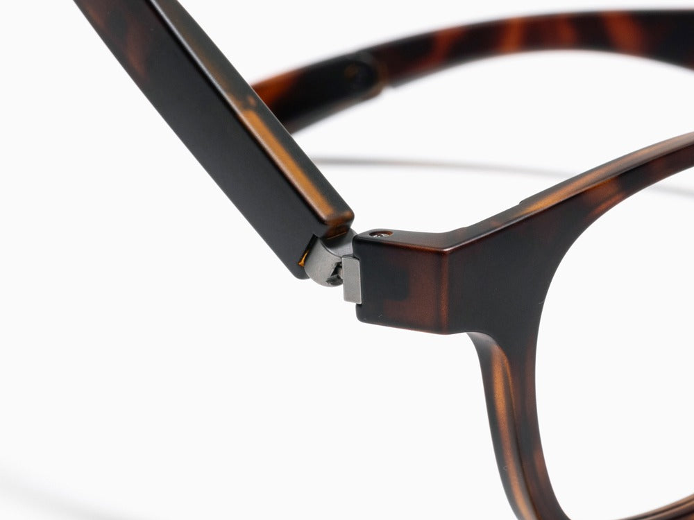 JINS × Snow Peak JINS Switch Flip Up ï¼?60° Wellington Sunglasses Brown