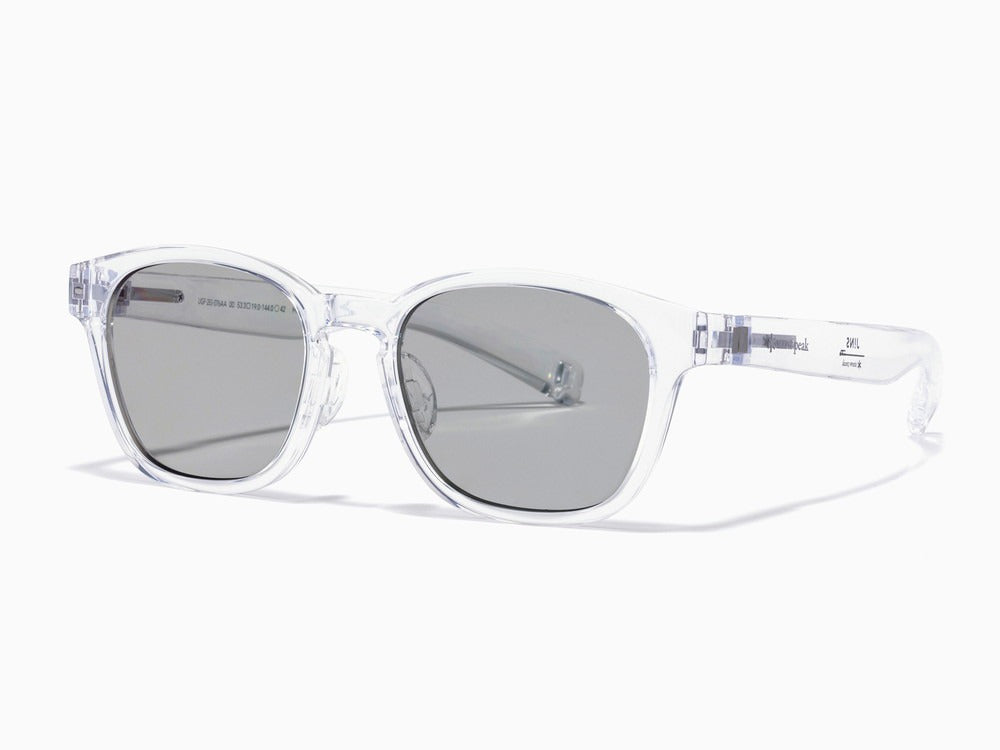 JINS × Snow Peak SUNGLASSES ï¼?60° Wellington Sunglasses Clear