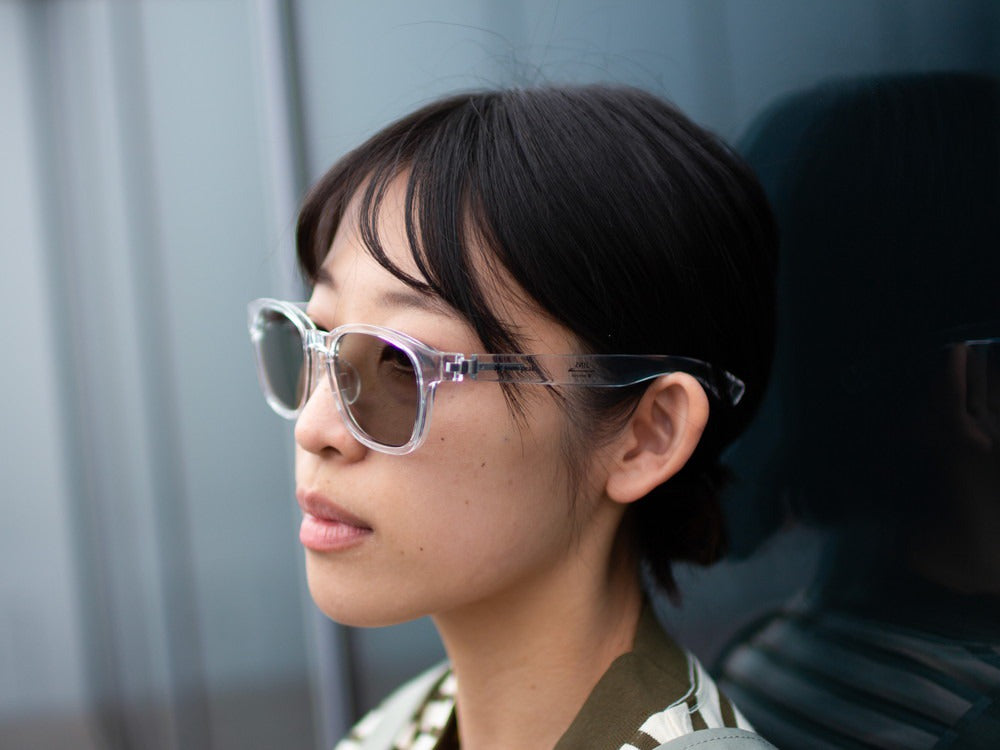 JINS × Snow Peak SUNGLASSES ï¼?60° Wellington Sunglasses Clear