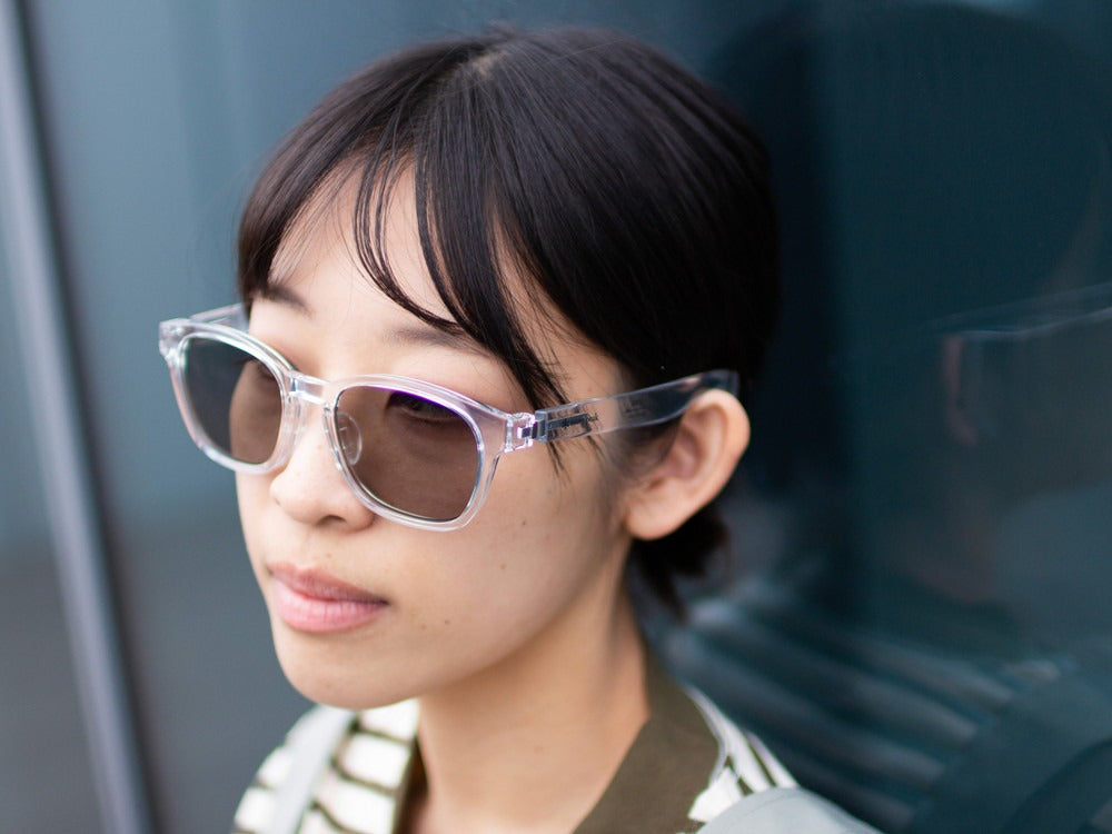 JINS × Snow Peak SUNGLASSES ï¼?60° Wellington Sunglasses Clear
