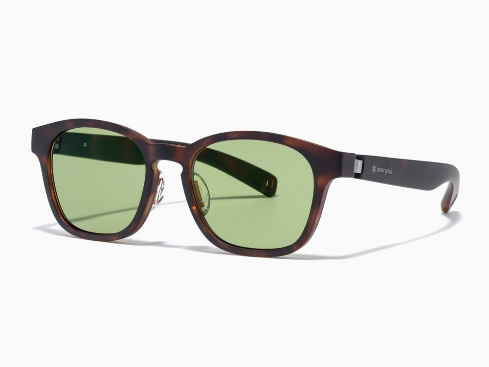 JINS × Snow Peak SUNGLASSES ï¼?60° Wellington Sunglasses Matt Brown Demi