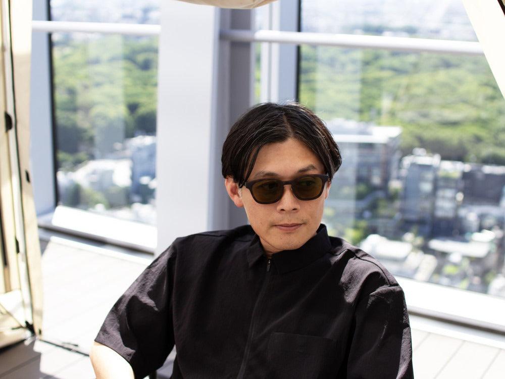 JINS × Snow Peak SUNGLASSES ï¼?60° Wellington Sunglasses Matt Brown Demi