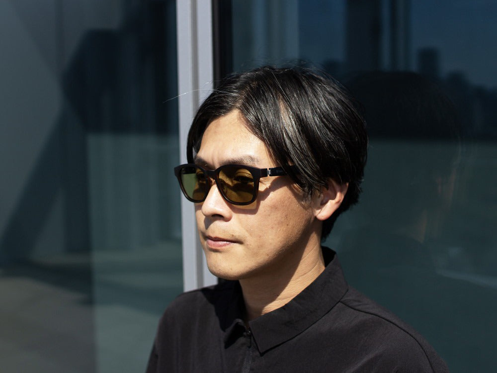 JINS × Snow Peak SUNGLASSES ï¼?60° Wellington Sunglasses Matt Brown Demi