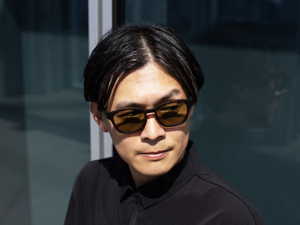 JINS × Snow Peak SUNGLASSES ï¼?60° Wellington Sunglasses Matt Brown Demi