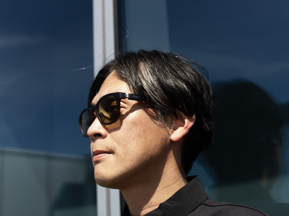 JINS × Snow Peak SUNGLASSES ï¼?60° Wellington Sunglasses Matt Brown Demi