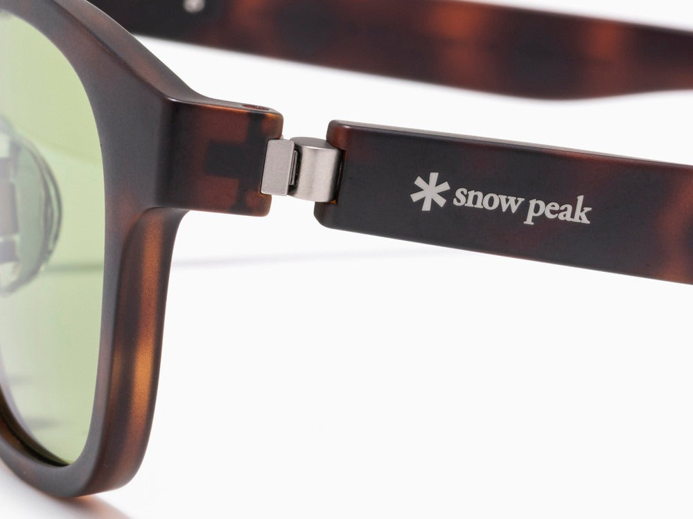 JINS × Snow Peak SUNGLASSES ï¼?60° Wellington Sunglasses Matt Brown Demi