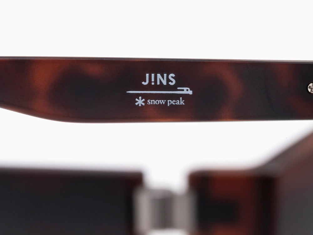 JINS × Snow Peak SUNGLASSES ï¼?60° Wellington Sunglasses Matt Brown Demi