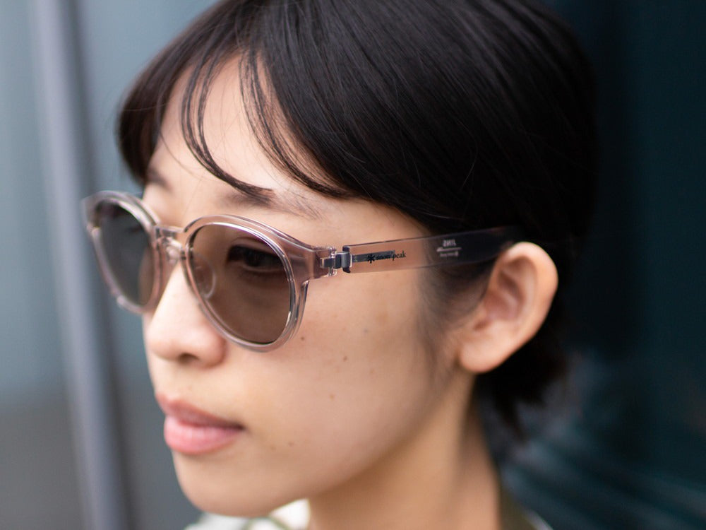 JINS × Snow Peak SUNGLASSES ï¼?60° Boston Sunglasses Clear