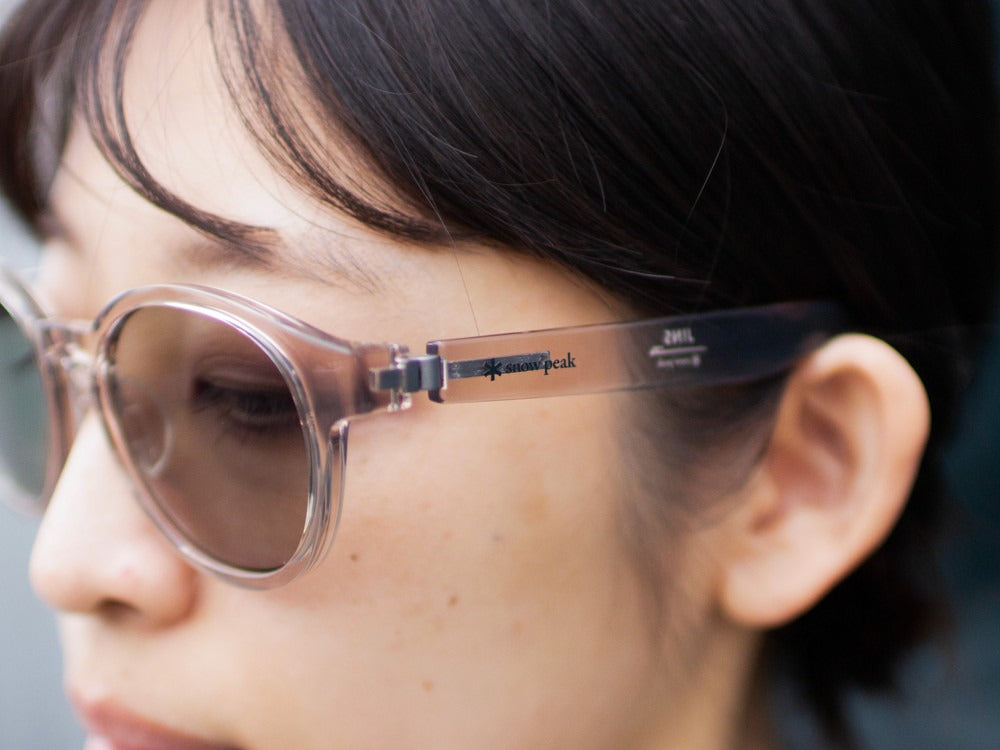 JINS × Snow Peak SUNGLASSES ï¼?60° Boston Sunglasses Clear