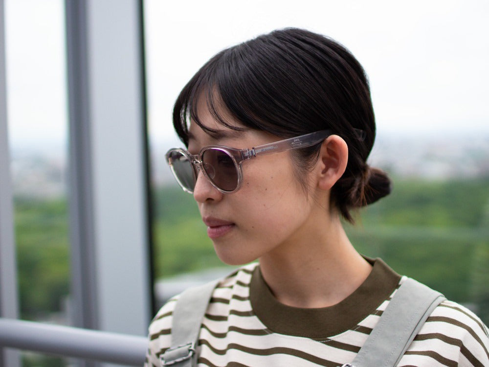 JINS × Snow Peak SUNGLASSES ï¼?60° Boston Sunglasses Clear