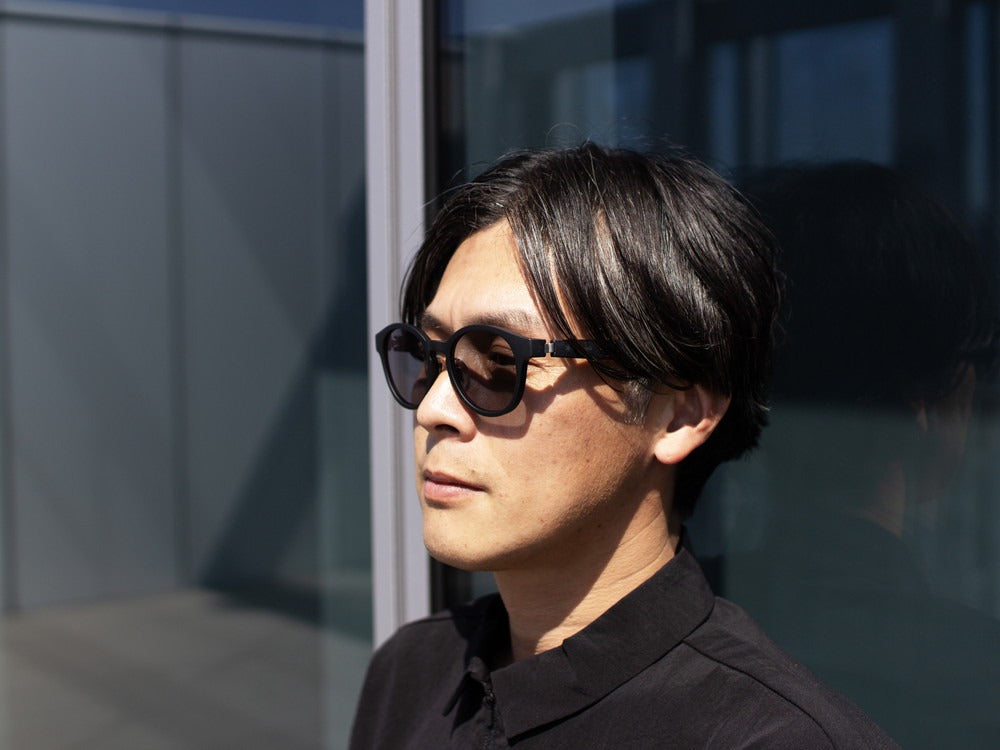 JINS × Snow Peak SUNGLASSES ï¼?60° Boston Sunglasses Matte Black