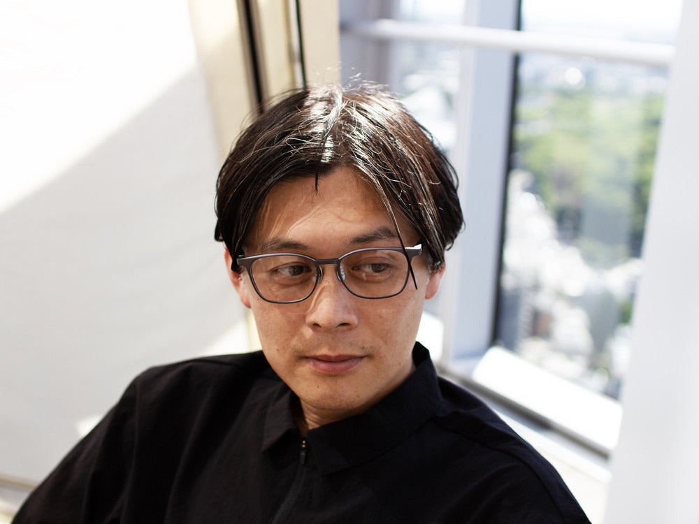 JINS × Snow Peak JINS Switch Metal Flip Up ï¼?60° Wellington Gunmetal