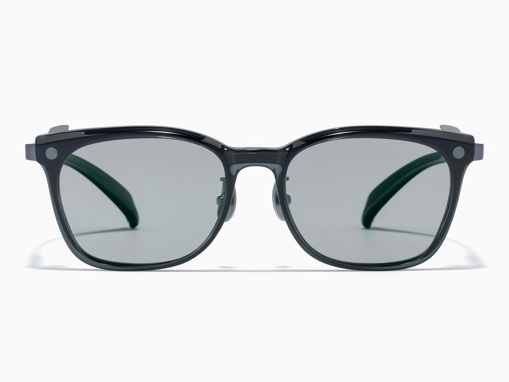 JINS × Snow Peak JINS Switch Metal Flip Up ï¼?60° Wellington Gunmetal