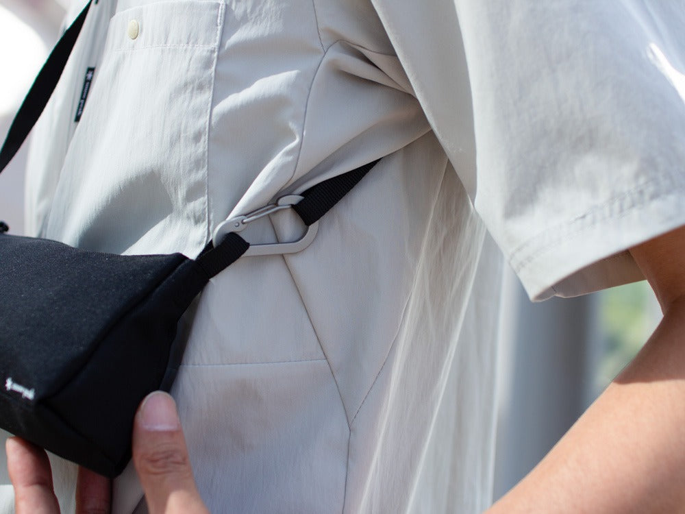 JINS × Snow Peak JINS Switch Metal Flip Up ï¼?60° Wellington Matt Black