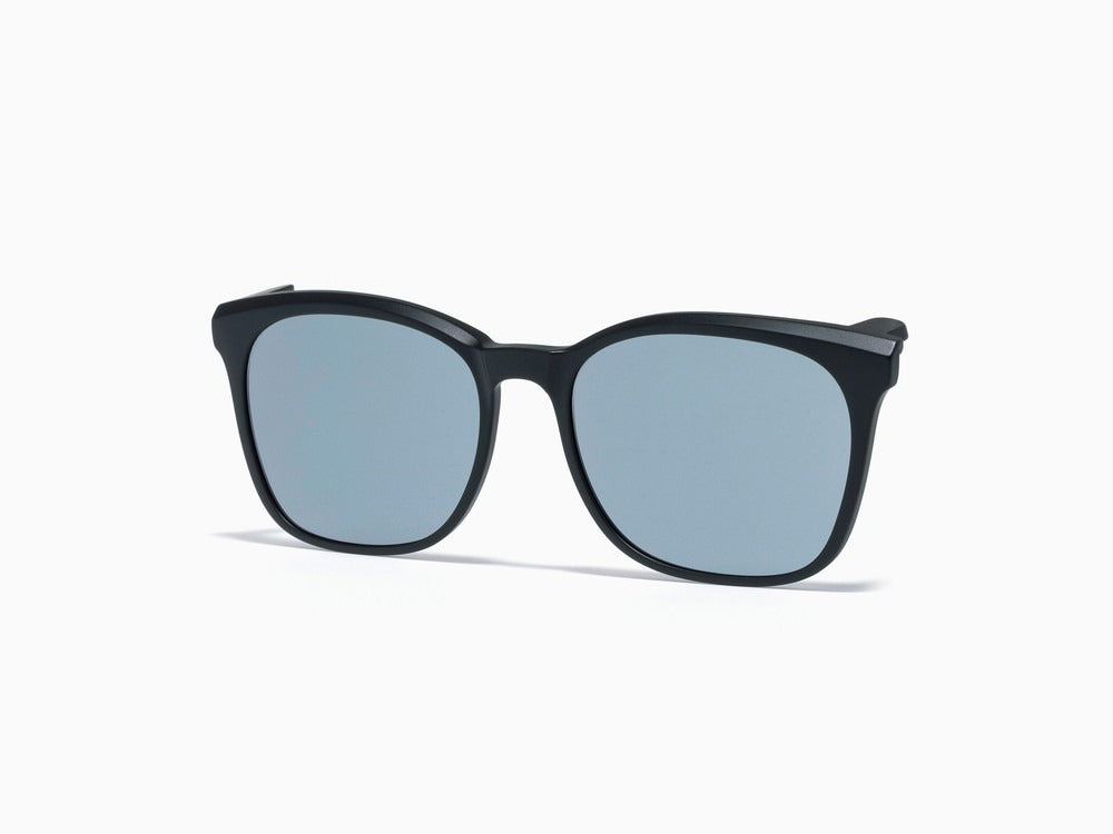 JINS × Snow Peak JINS Switch Metal Flip Up ï¼?60° Wellington Matt Black