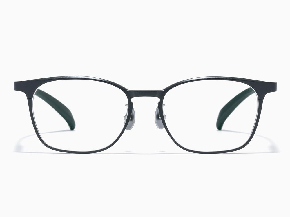 JINS × Snow Peak JINS Switch Metal Flip Up ï¼?60° Wellington Matt Black