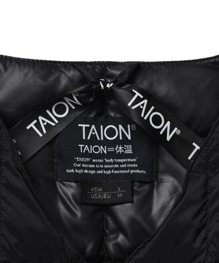 TAION CREW NECK W-ZIP DOWN JKT