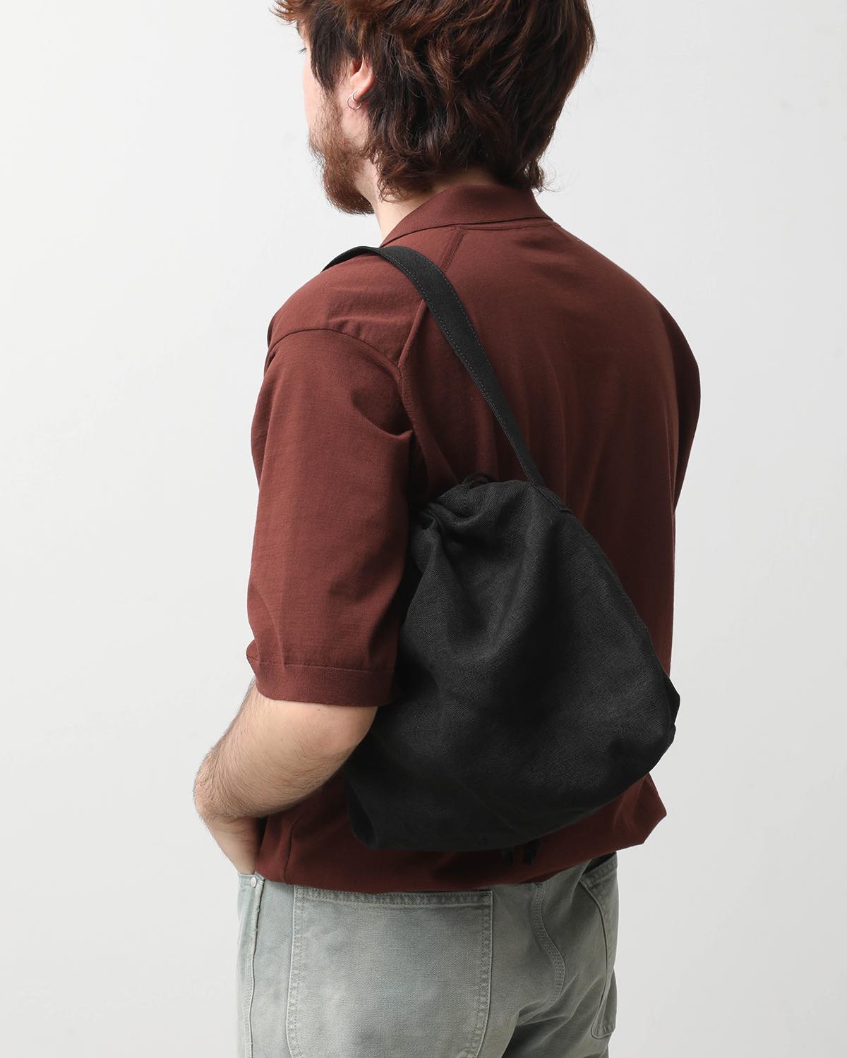 Aeta DRAW STRING ONE SHOULDER : S