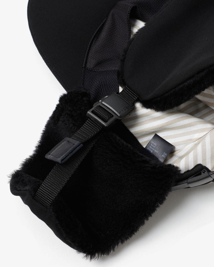 COMESANDGOES CLEAR TWILL EAR CAP 2 (FIDLOCK)