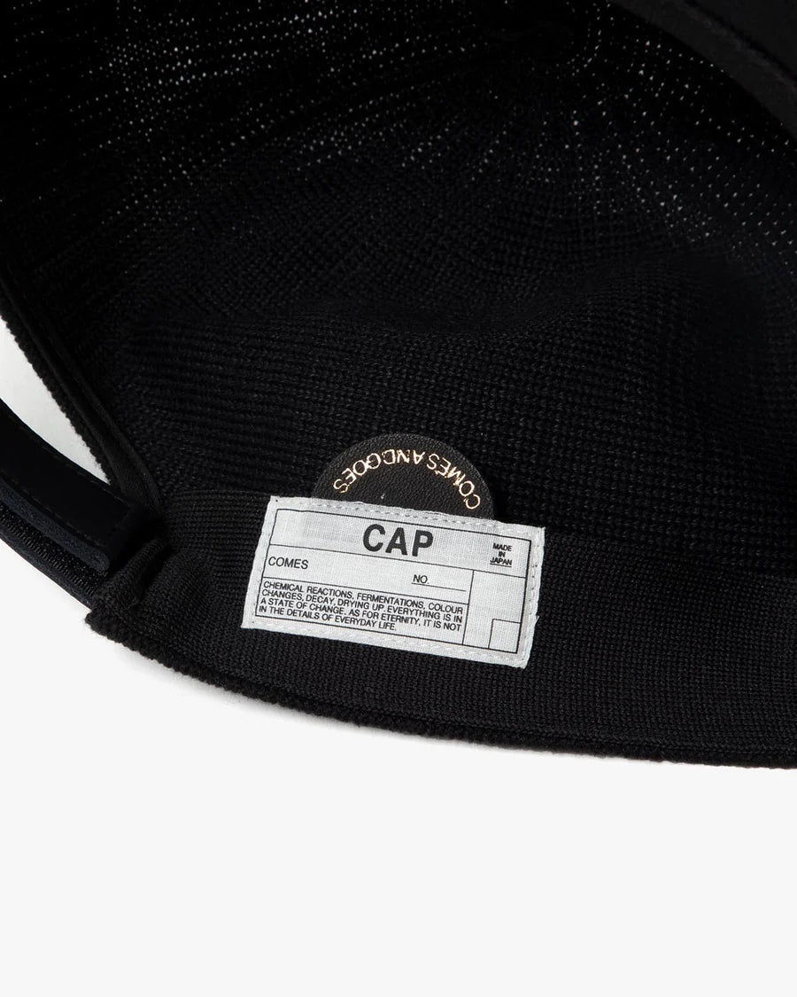 COMESANDGOES CASHMERE & COTTON MESH CAP