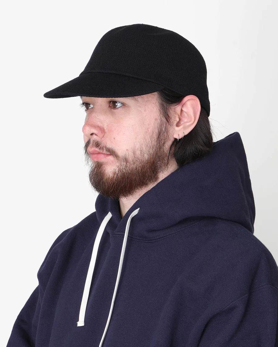 COMESANDGOES CASHMERE & COTTON MESH CAP