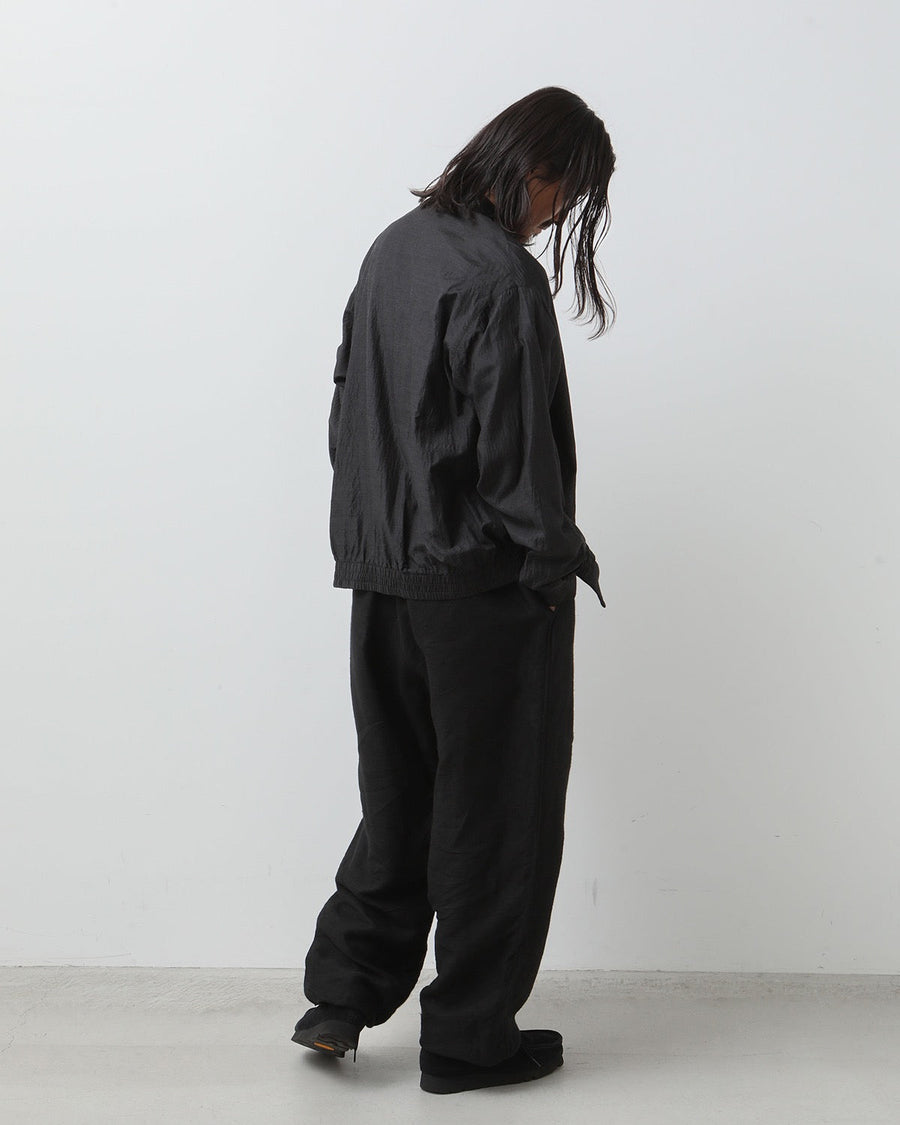 COMOLI Wool Silk Swing Top